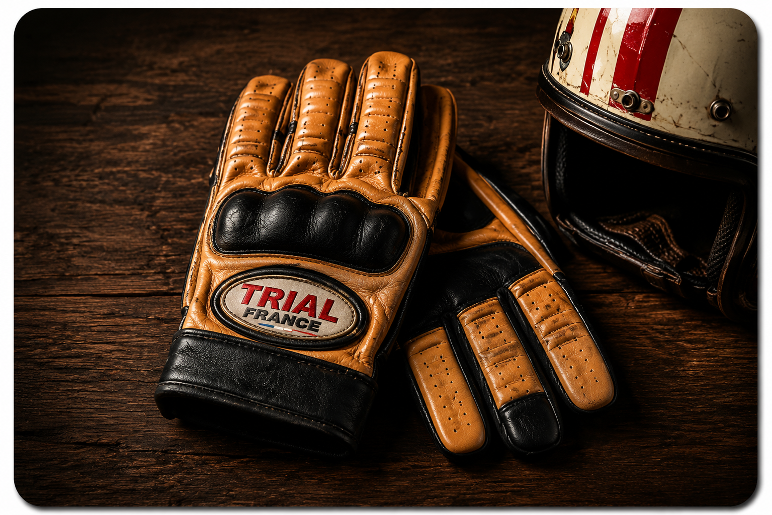 Yamaha, Bultaco, Montesa, Ossa, Fantic, Honda, and SWM Classic Trial Gloves